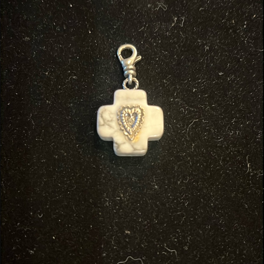 Silpada Sterling silver cross charm for bracelet